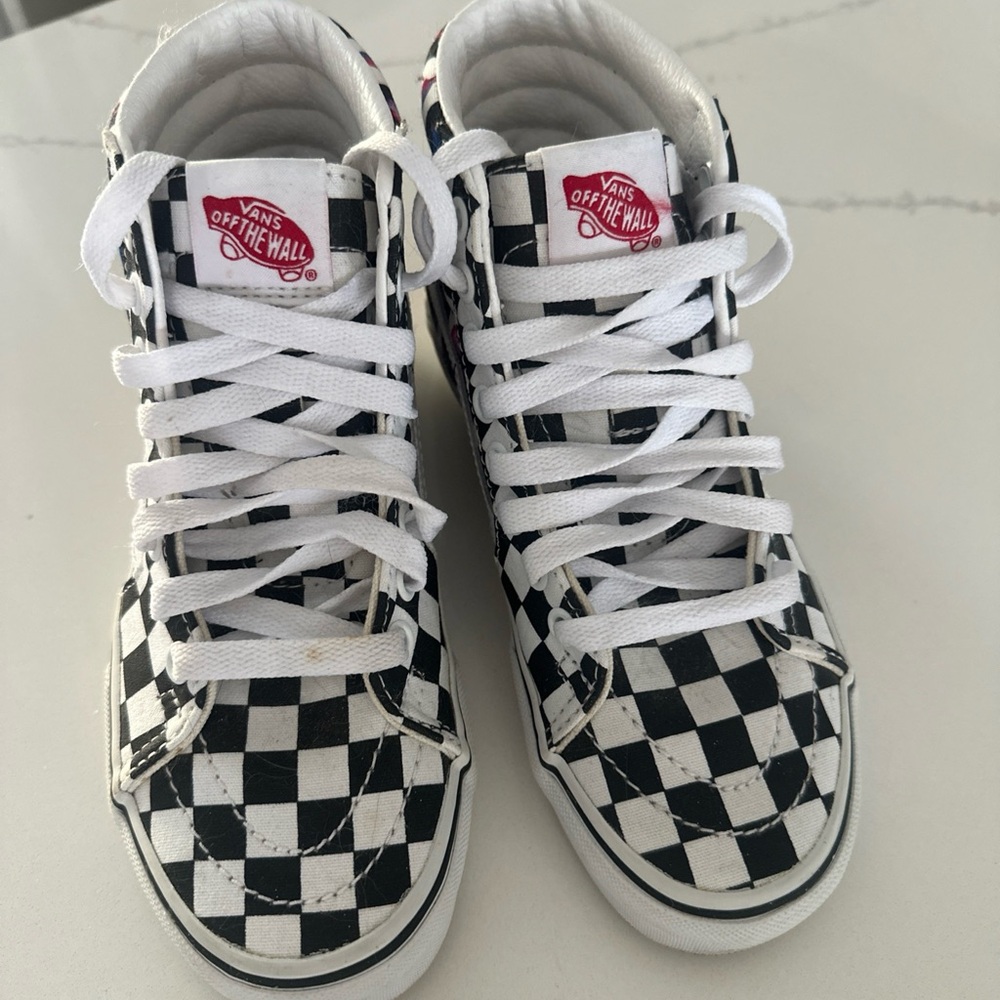 Special Edition- Stranger Things High Top Vans- Size 5- WORN ONCE.